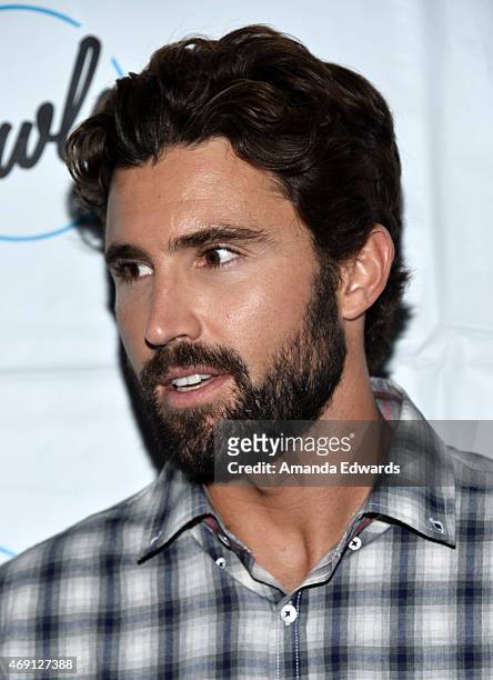 Television personality Brody Jenner arrives at the Bowlero Mar Vista celebrity grand opening at Bowlero on April 9, 2015 in Mar Vista, California.