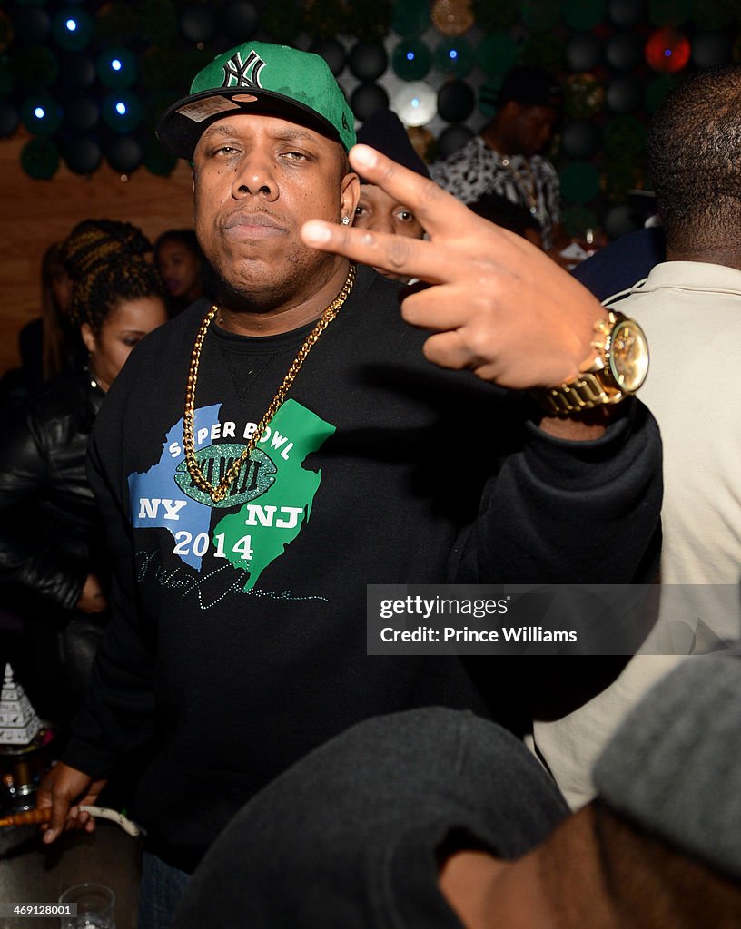 Young Jeezy And Victor Cruz's Post Super Bowl Party