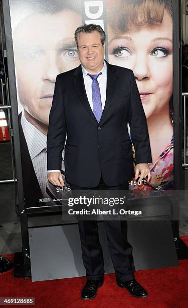 Actor Eric Stonestreet arrives for the Premiere Of Universal Pictures' "Identity Thief" held at Mann Village Theater on February 4, 2013 in Westwood,...