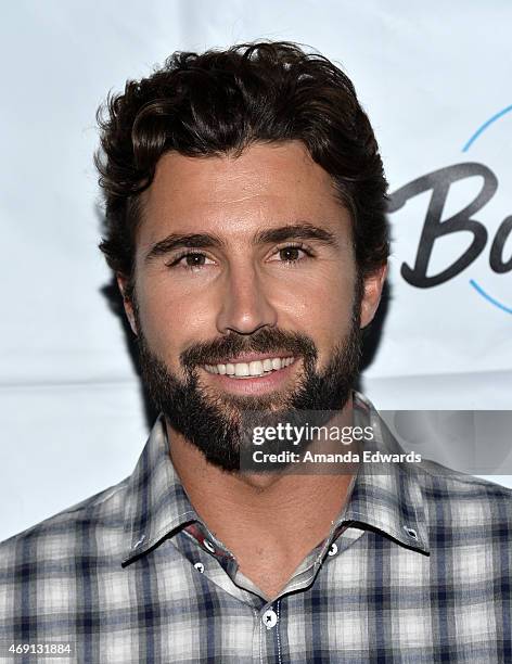 Television personality Brody Jenner arrives at the Bowlero Mar Vista celebrity grand opening at Bowlero on April 9, 2015 in Mar Vista, California.