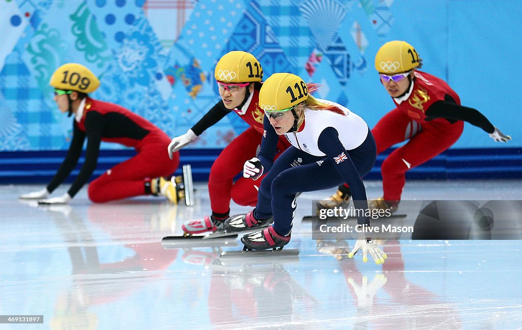 Short Track Speed Skating - Winter Olympics Day 6