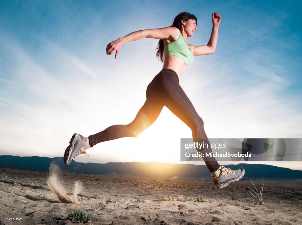 Corredor deserto-imagem Stock