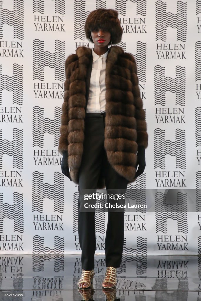 Helen Yarmak International - Presentation - Mercedes-Benz Fashion Week Fall 2014