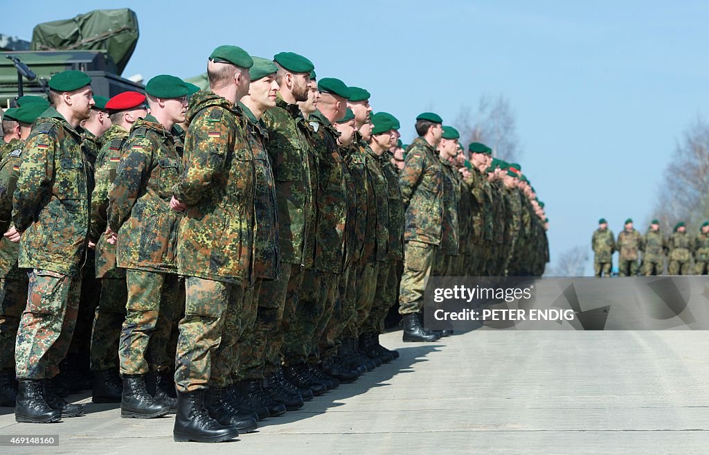 GERMANY-DEFENCE-BUNDESWEHR-MILITARY