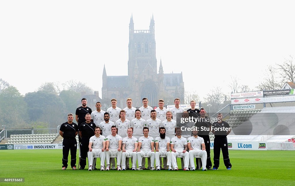 Worcestershire CCC Photocall