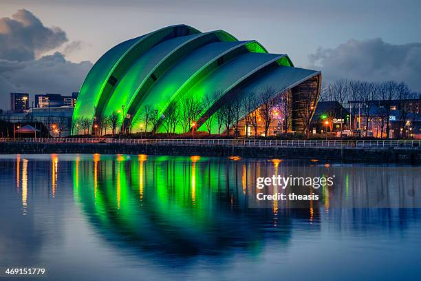 secc, glasgow - glasgow schotland stockfoto's en -beelden