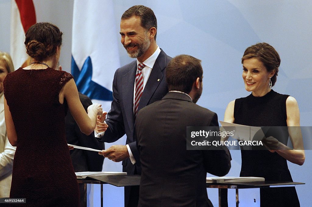 SPAIN-EDUCATION-ROYALS-SCHOLARSHIP