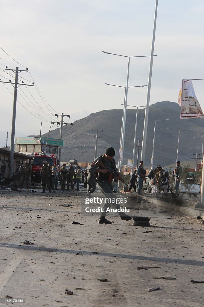 Suicide Attack in Afghanistan