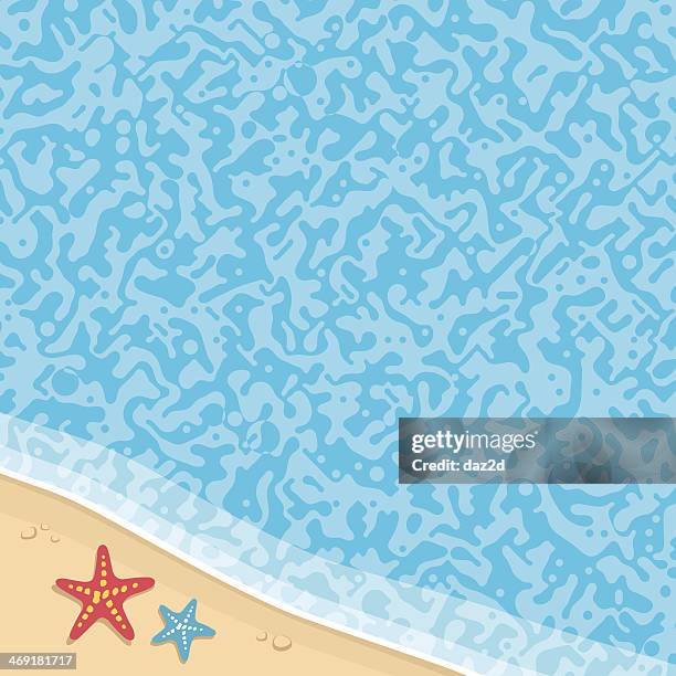 beachfront background - lagoon stock illustrations