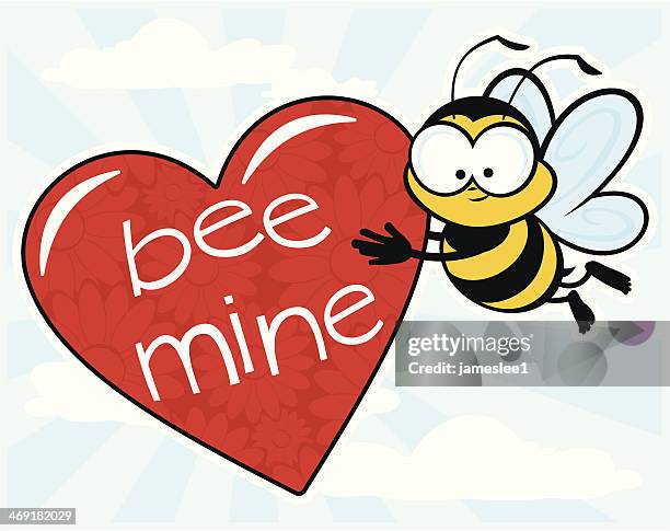 bee mine - bumblebee stock illustrations