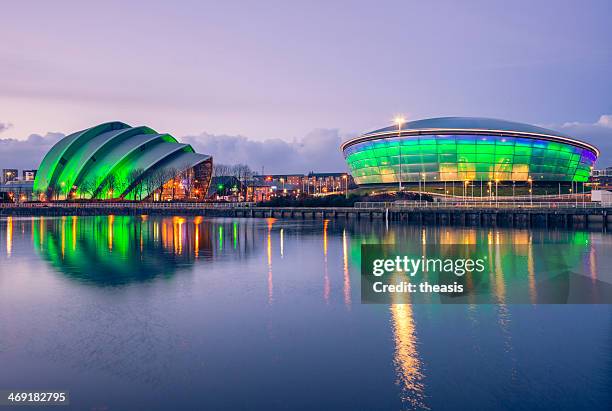secc, glasgow - glasgow schotland stockfoto's en -beelden