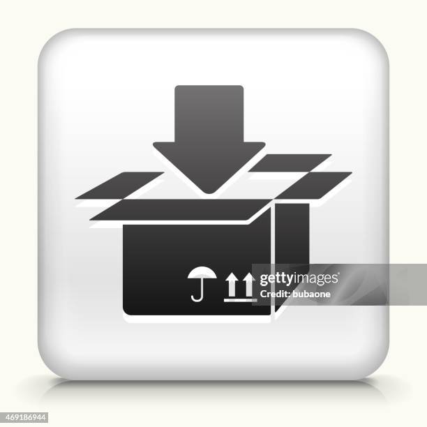 royalty free vector icon button with box input icon - input icon stock illustrations