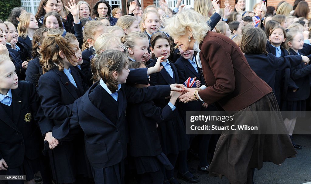 The Duchess Of Cornwall Visits Surrey
