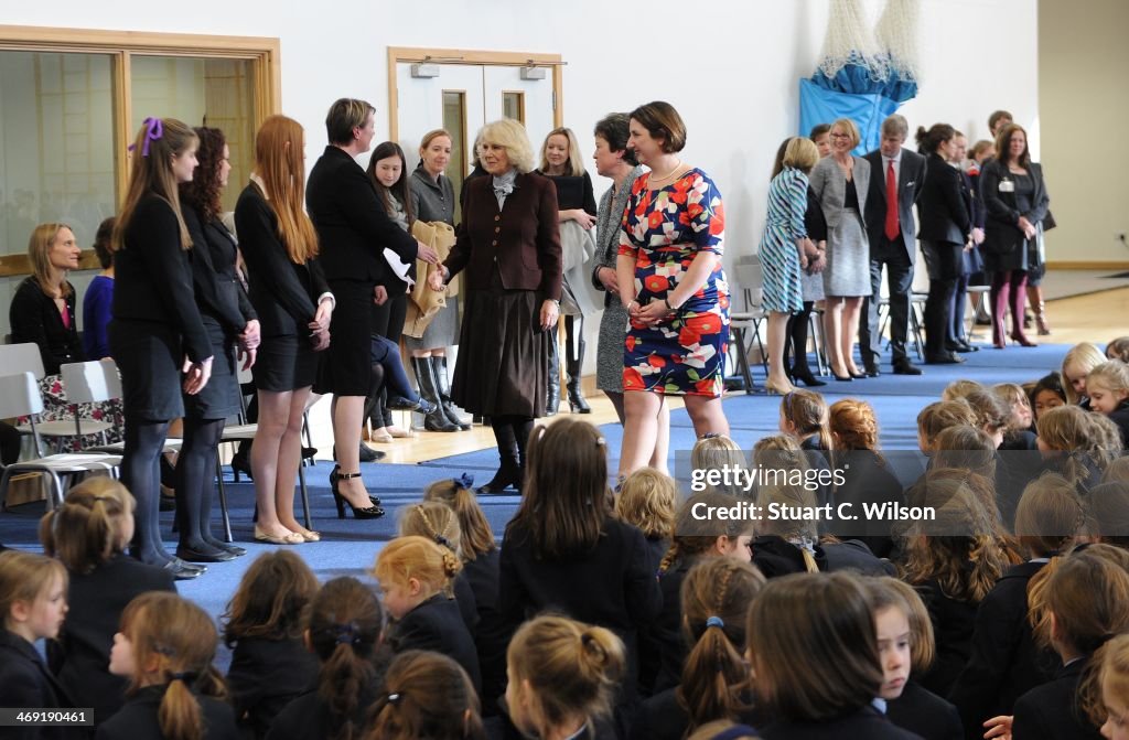 The Duchess Of Cornwall Visits Surrey