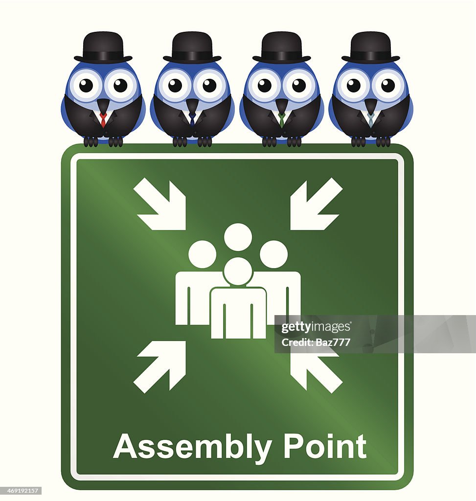 Assembly Point Chart Assembly Point High-Res Vector Graphic - Getty Images