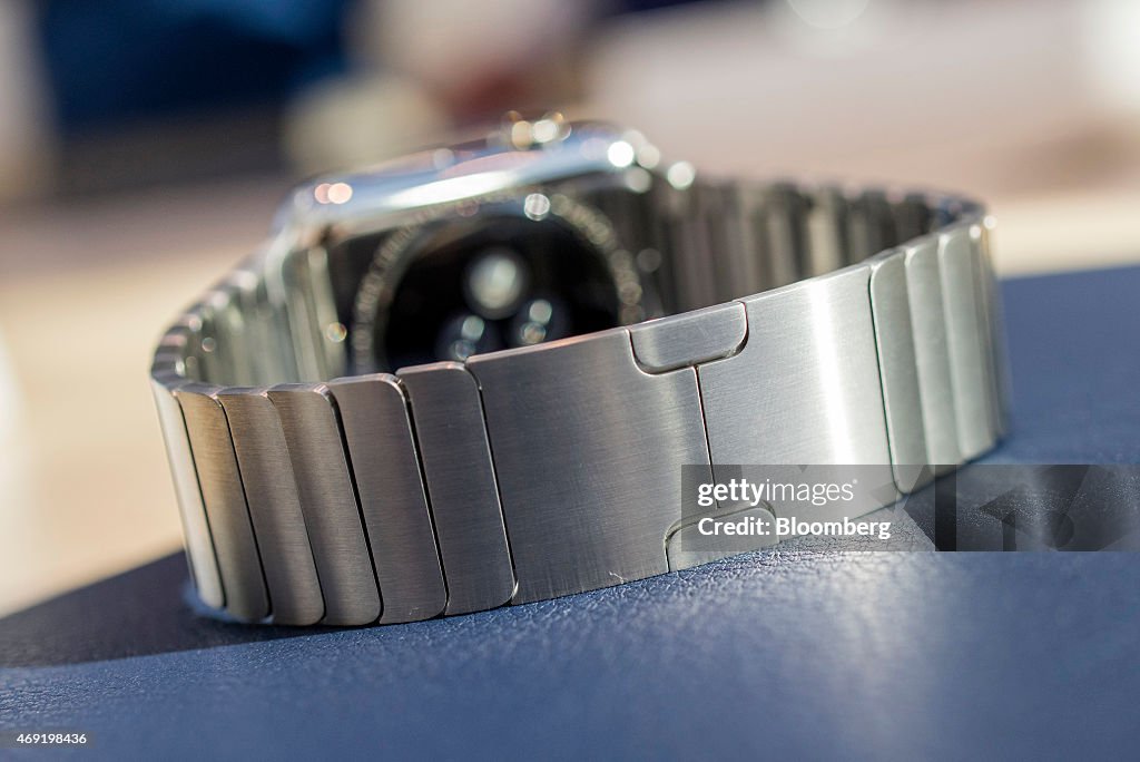 Inside An Apple Inc. Store As The Apple Watch Is Previewed