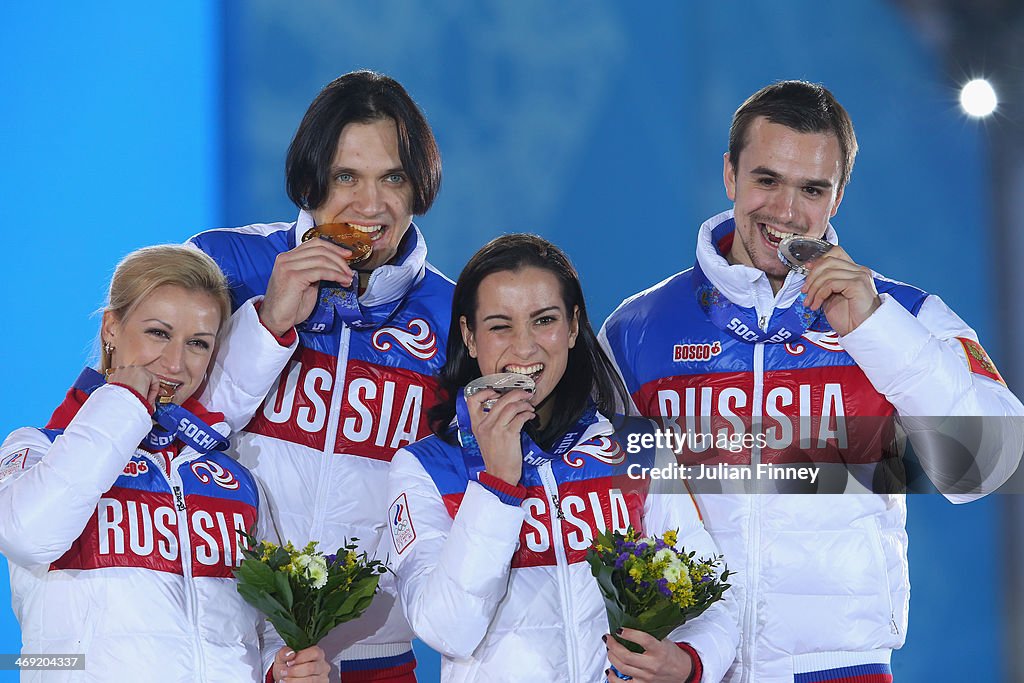 Medal Ceremony - Winter Olympics Day 6