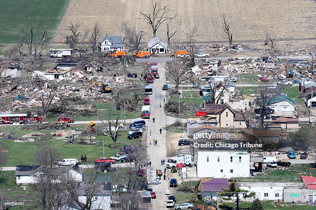 Two deaths confirmed from tornadoes in Illinois