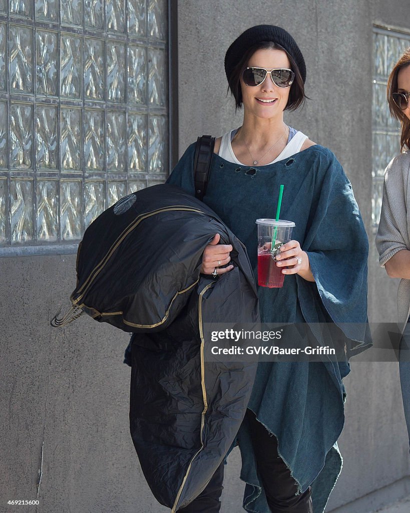 Celebrity Sightings In Los Angeles - April 10, 2015