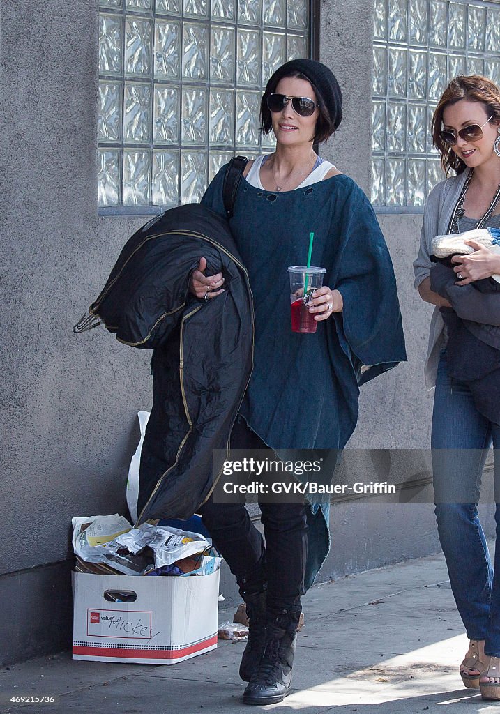 Celebrity Sightings In Los Angeles - April 10, 2015