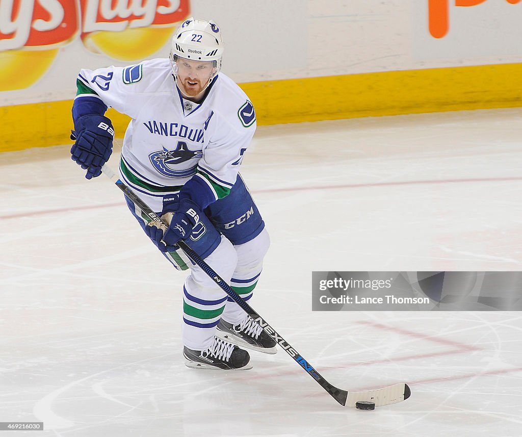 Vancouver Canucks v Winnipeg Jets