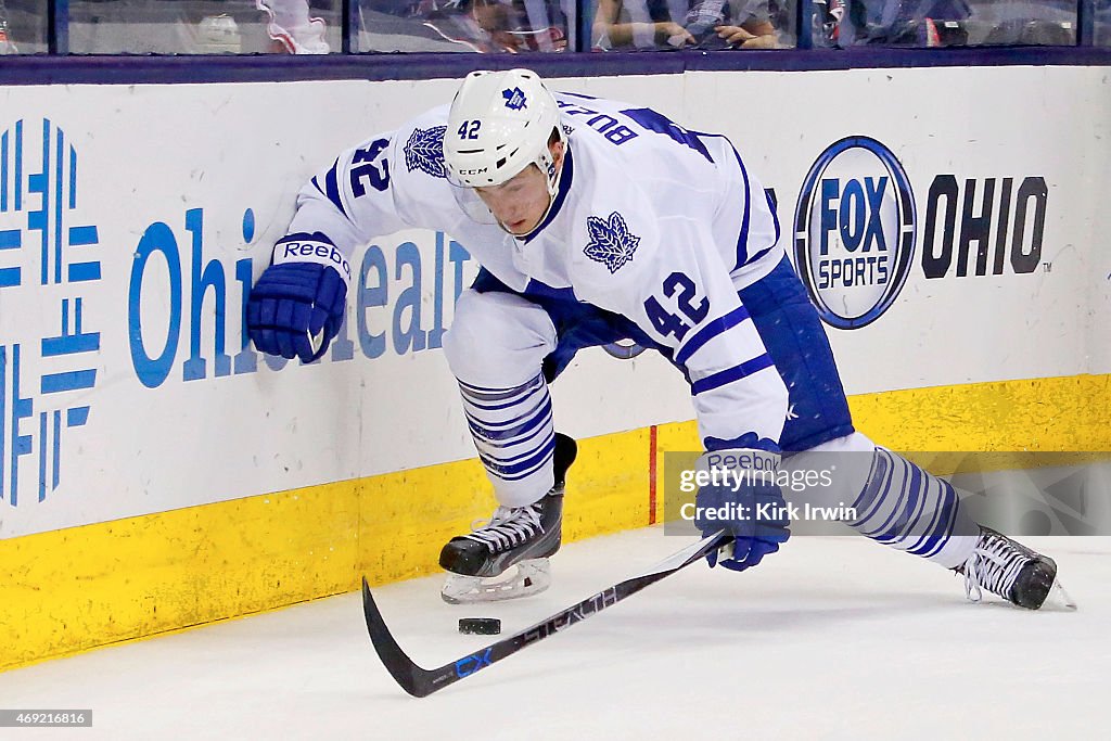 Toronto Maple Leafs v Columbus Blue Jackets