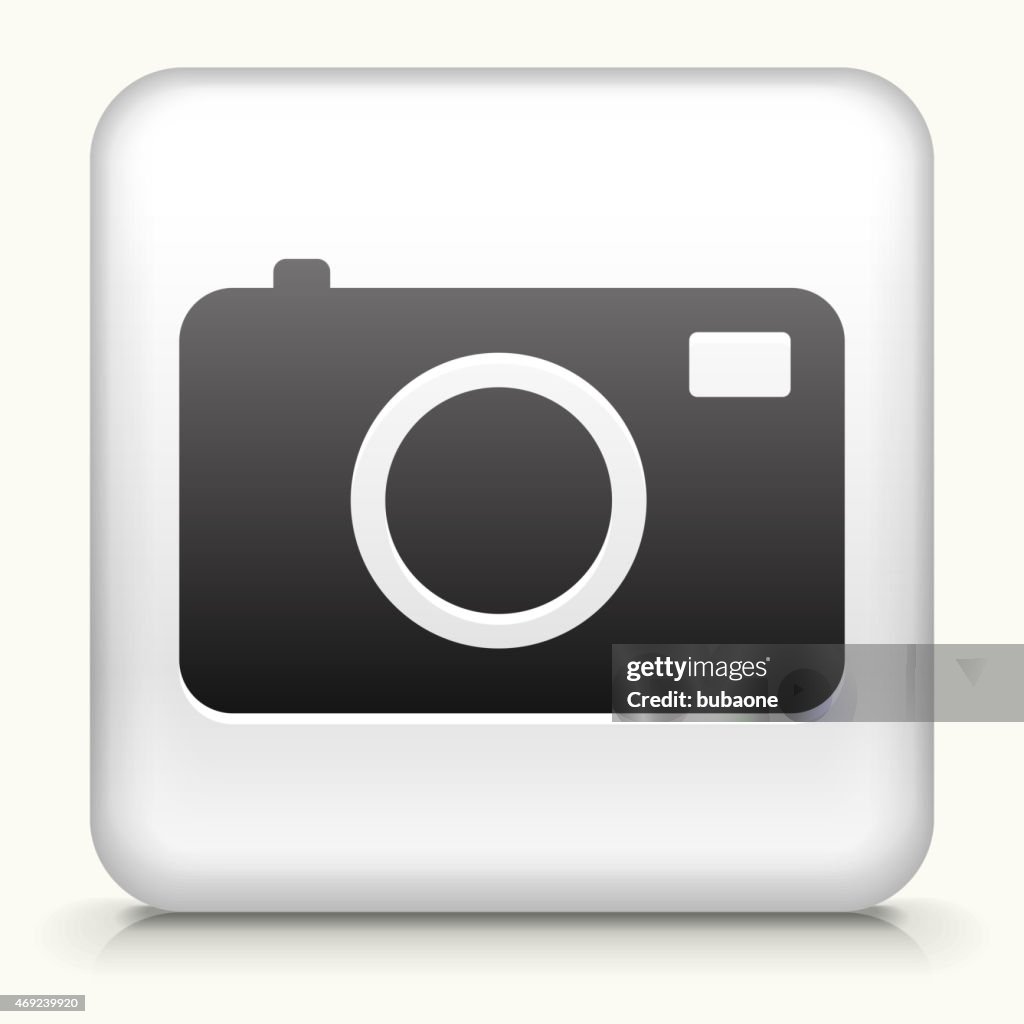 Royalty free vector icon button with Digital Camera