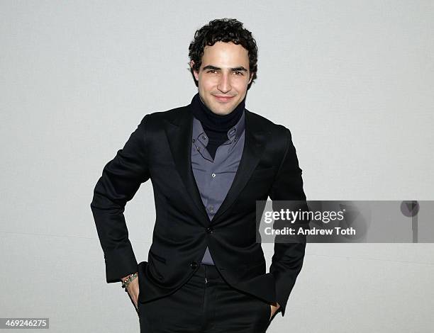 Designer Zac Posen attends Apple Store Soho Presents: Fashion In Conversation: Zac Posen With Kinvara Balfour at Apple Store Soho on February 13,...