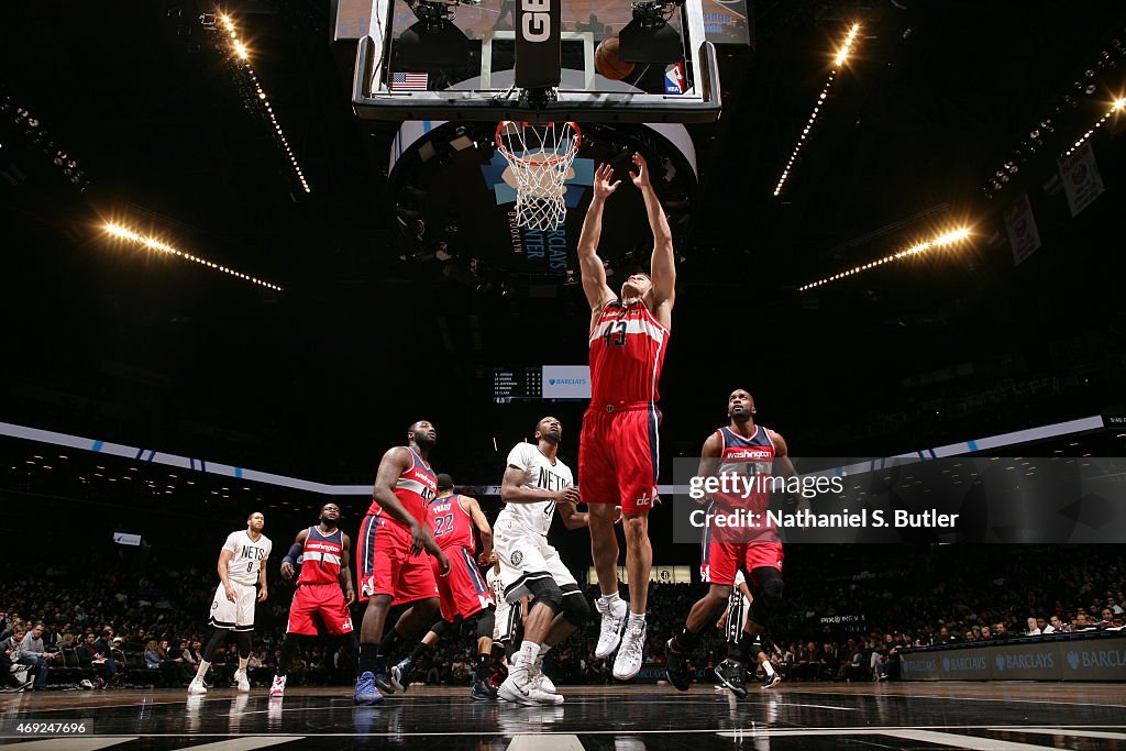 Washington Wizards v Brooklyn Nets