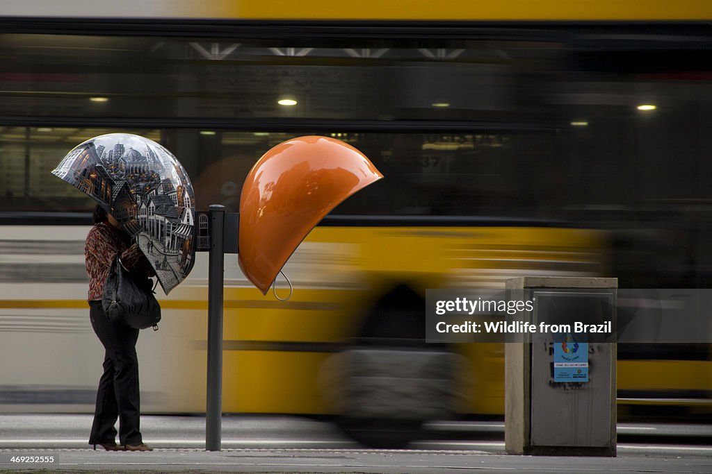 Stylized Public Phone