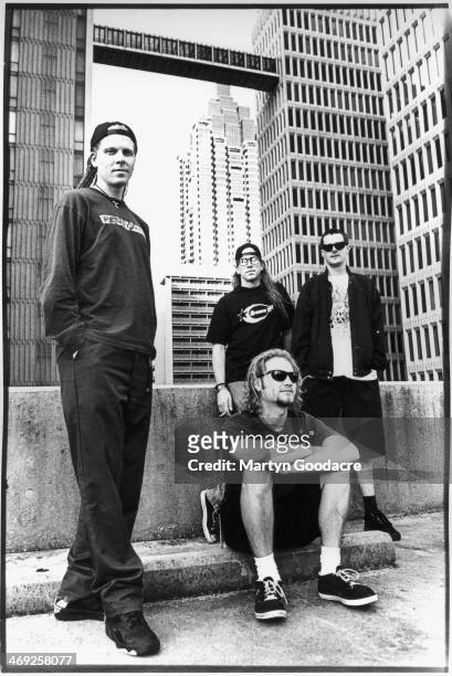 Offspring, group portrait, Chicago , United States, 1994.