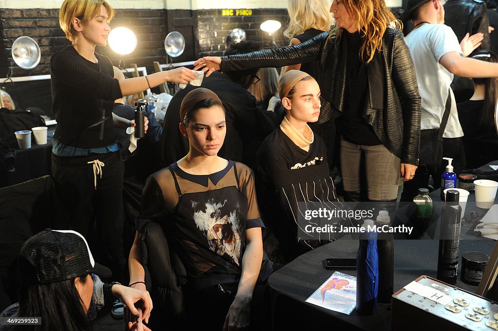 Marc Jacobs - Backstage - Mercedes-Benz Fashion Week Fall 2014