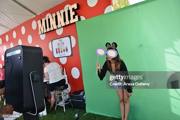 Guests attends the PANDORA Jewelry and Siwy Denim fashion show at the PANDORA Jewelry Experience #ArtofYou on April 10, 2015 in Palm Springs,...