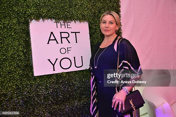 Janette Ewen attends the PANDORA Jewelry and Siwy Denim fashion show at the PANDORA Jewelry Experience #ArtofYou on April 10, 2015 in Palm Springs,...