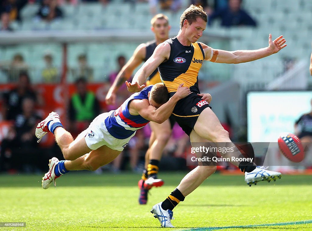 AFL Rd 2 - Richmond v Western Bulldogs