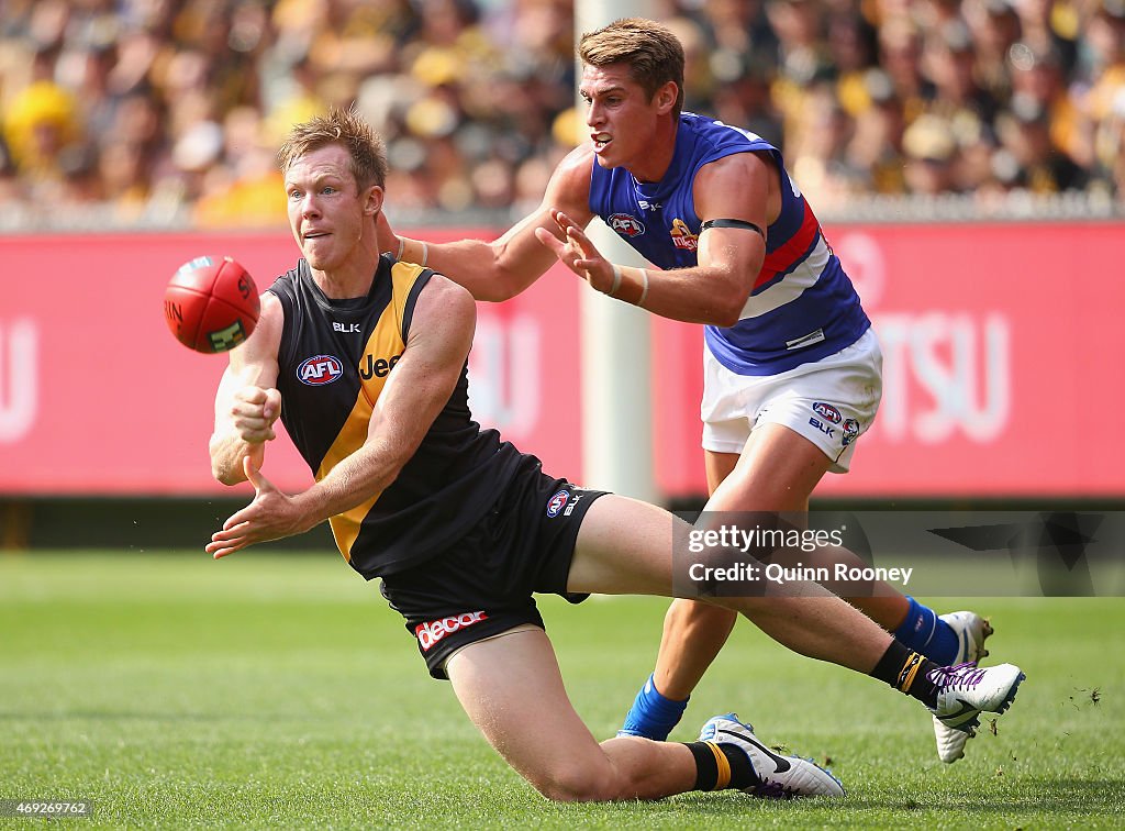 AFL Rd 2 - Richmond v Western Bulldogs