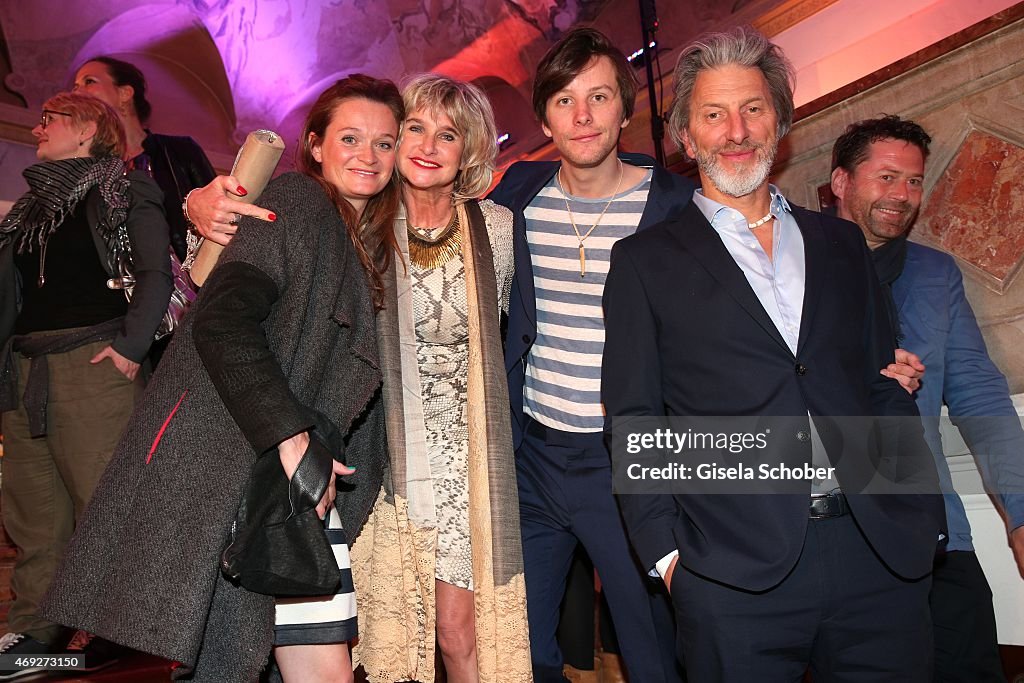 Rufus Beck with his exwife Yvonne Beck, son Jonatharn and
