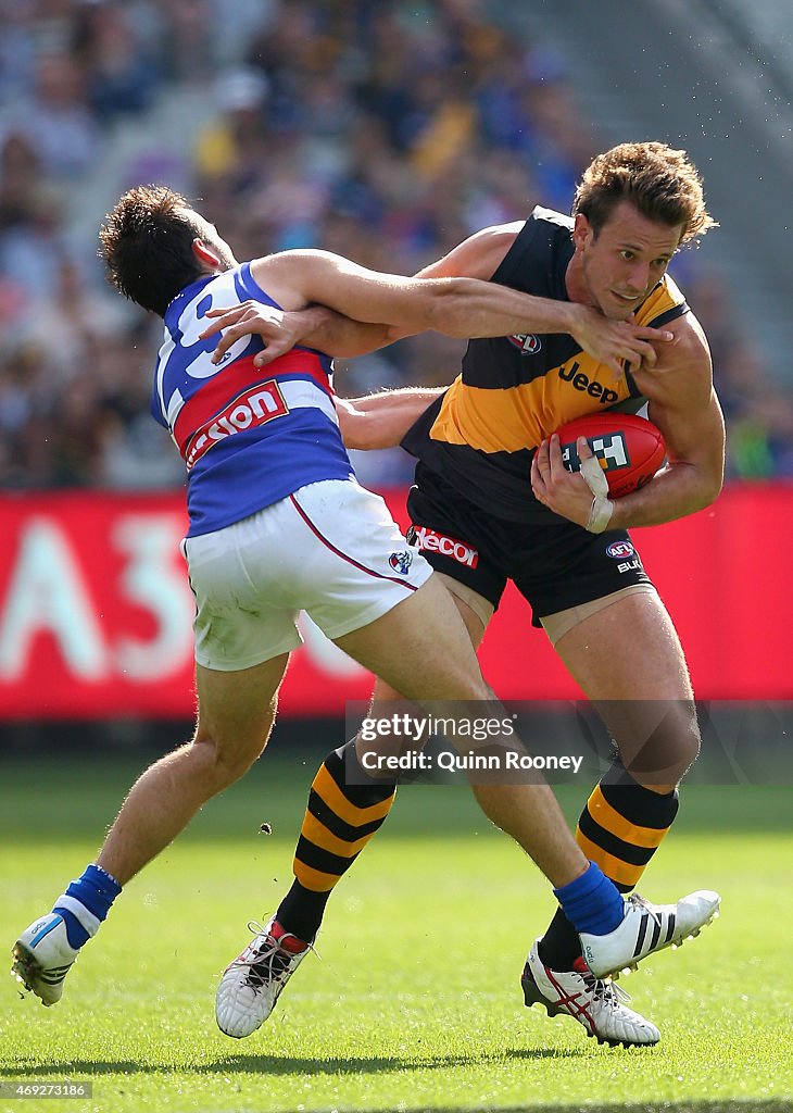 AFL Rd 2 - Richmond v Western Bulldogs