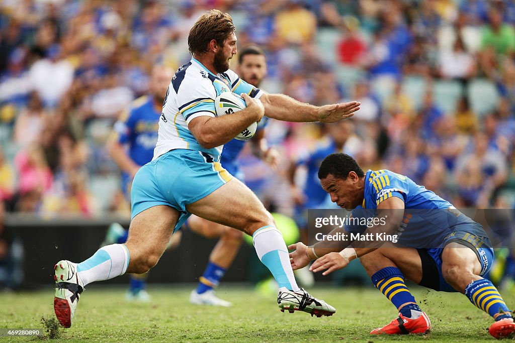 NRL Rd 6 - Eels v Titans