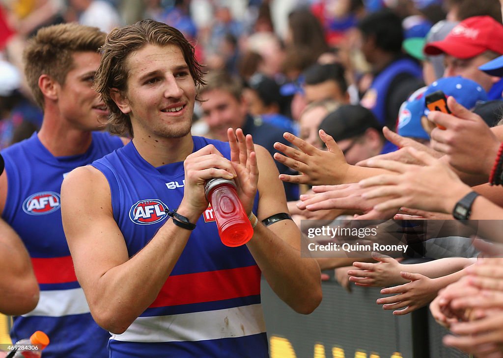 AFL Rd 2 - Richmond v Western Bulldogs