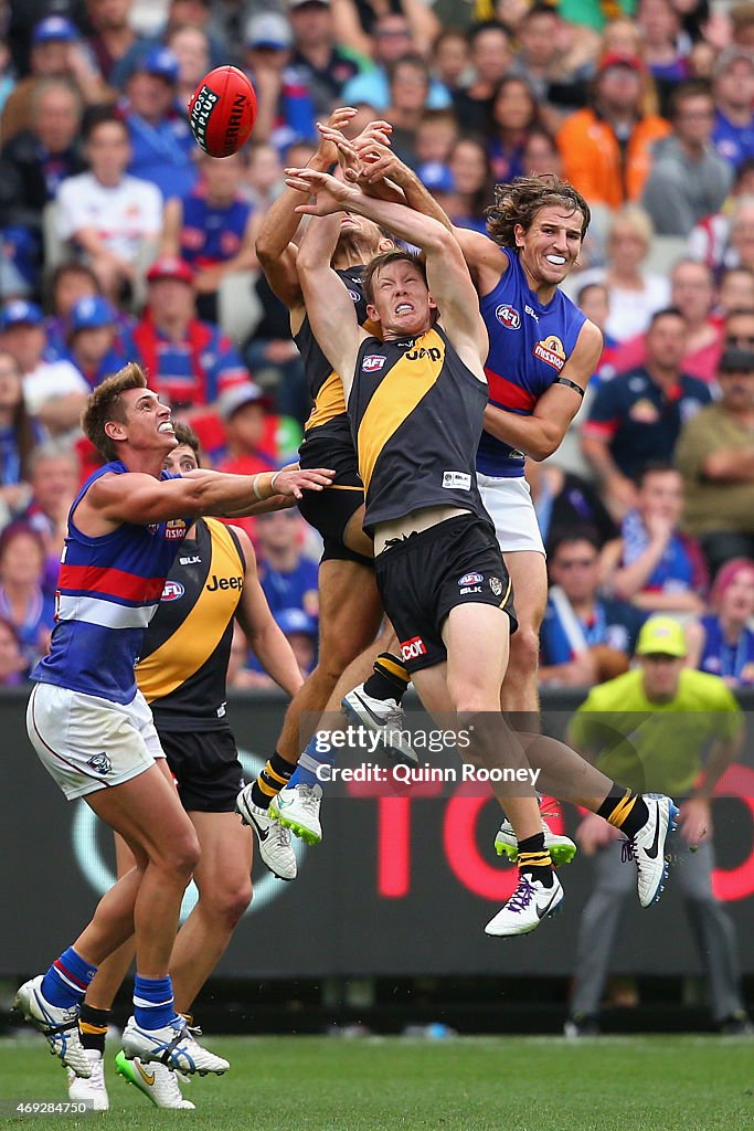 AFL Rd 2 - Richmond v Western Bulldogs