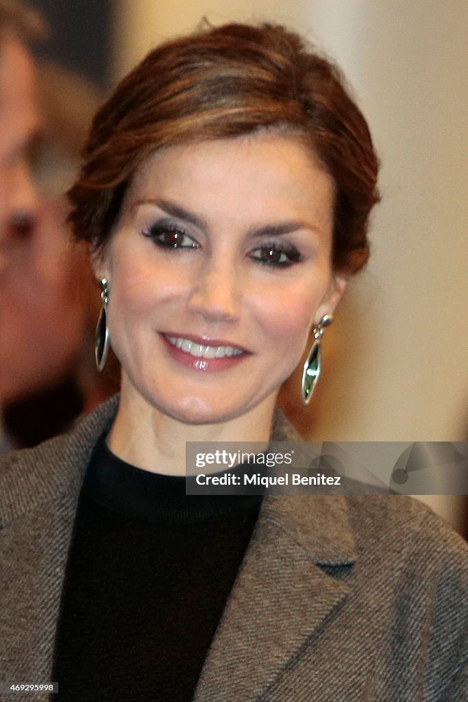 Queen Letizia of Spain presides over the 33rd edition of the Caixa ...