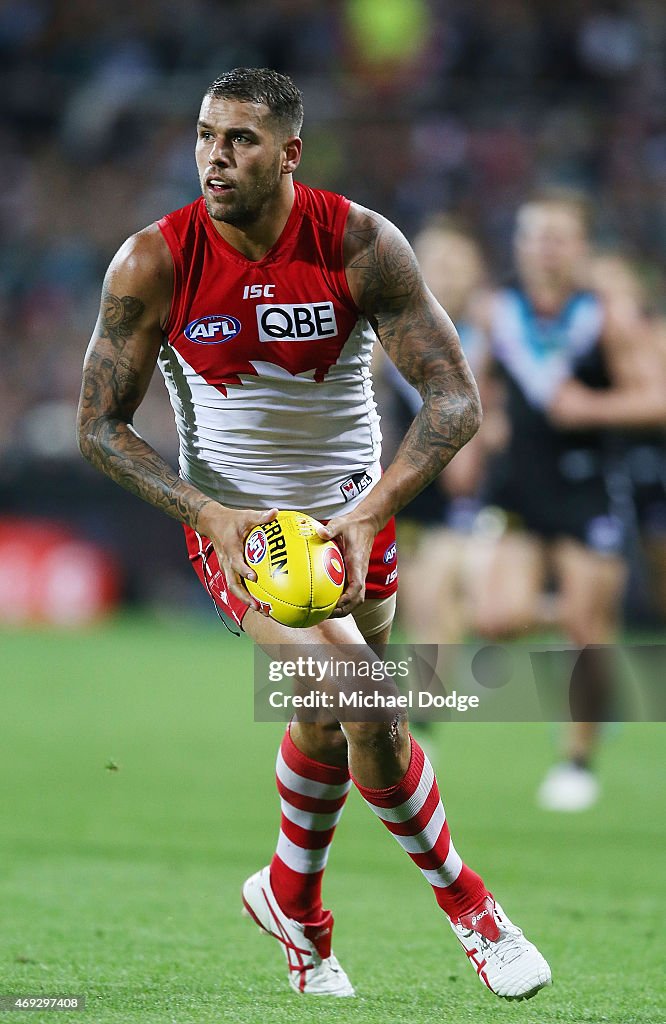 AFL Rd 2 - Port Adelaide v Sydney