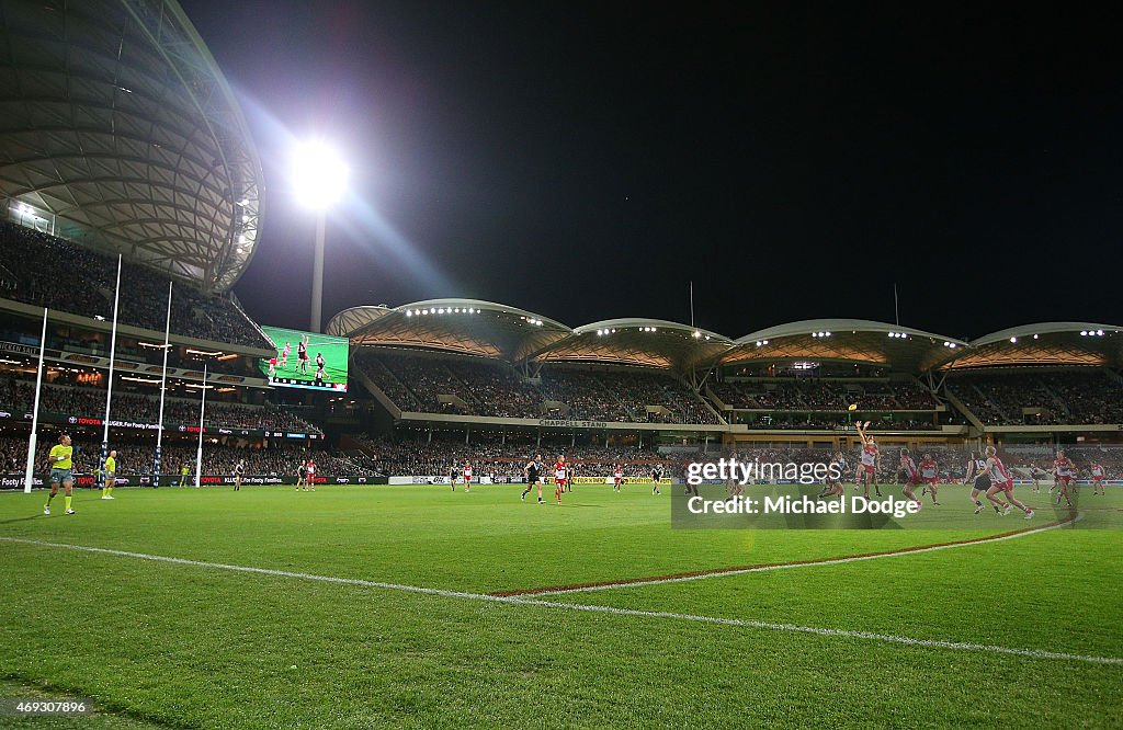 AFL Rd 2 - Port Adelaide v Sydney