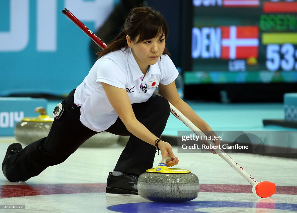 Curling - Winter Olympics Day 7