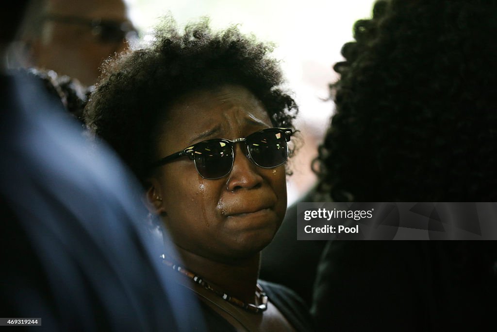 Funeral Held For Police Shooting Victim Walter Scott In North Charleston, SC