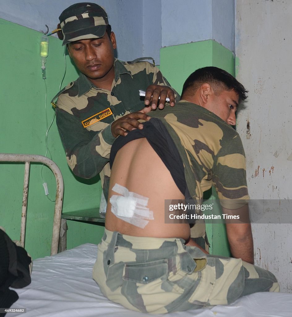 BSF Soldiers Injured In Shootout With Pakistani Smugglers In Amritsar