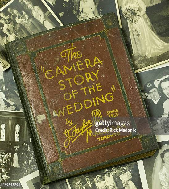 Photo album of J Taylor Maclagan, a photographer from the earlier part of the 20th century who earned his wages taking pictures of weddings in...