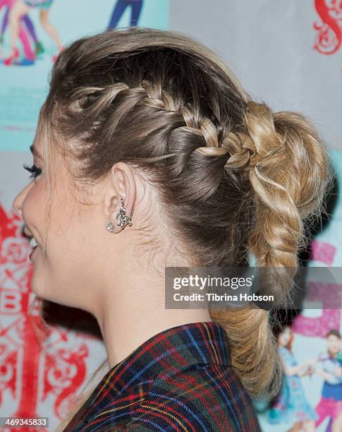 Sasha Pieterse attends the 'G.B.F.' DVD release party at The Abbey on February 13, 2014 in West Hollywood, California.