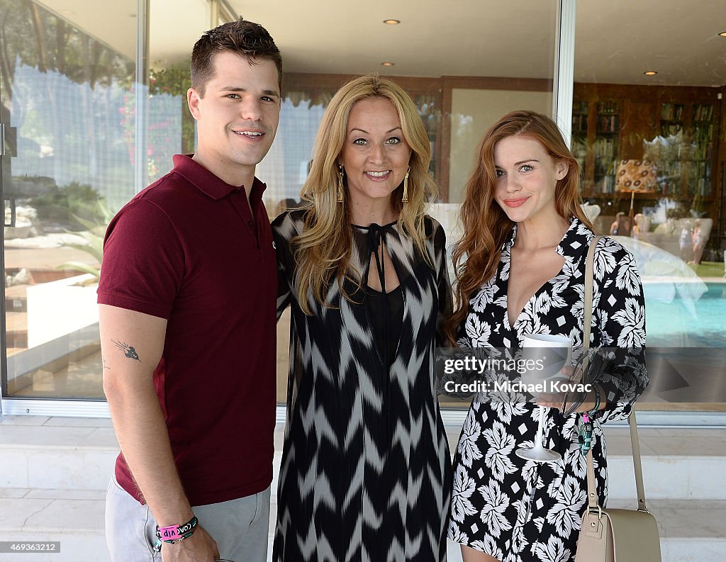 Moet Ice Imperial At The Zoe Report And DVF Brunch, Hosted By Rachel Zoe At Coachella
